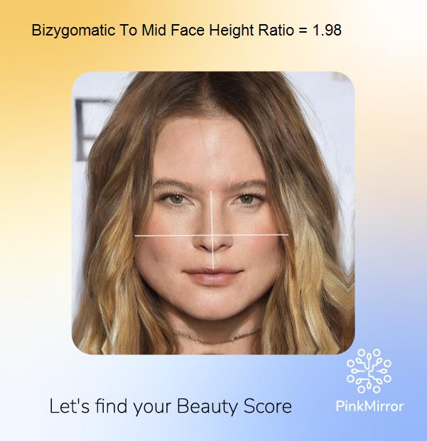 face-score-bizygomatic-to-mid-face-height-ratio