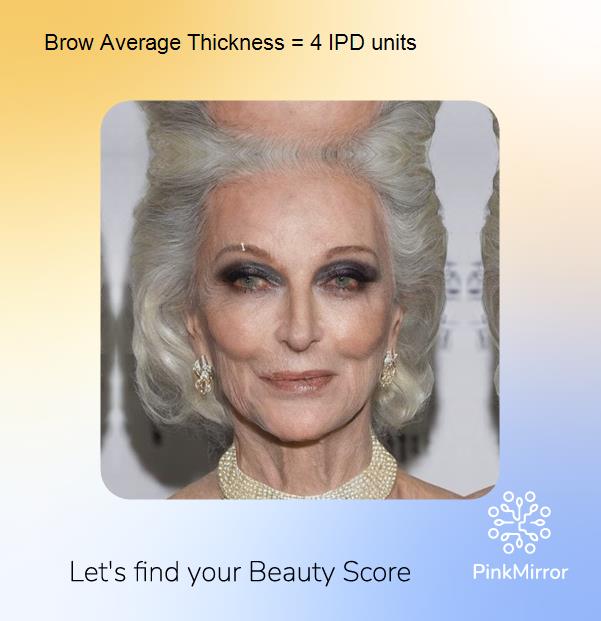 face-score-brow-average-thickness