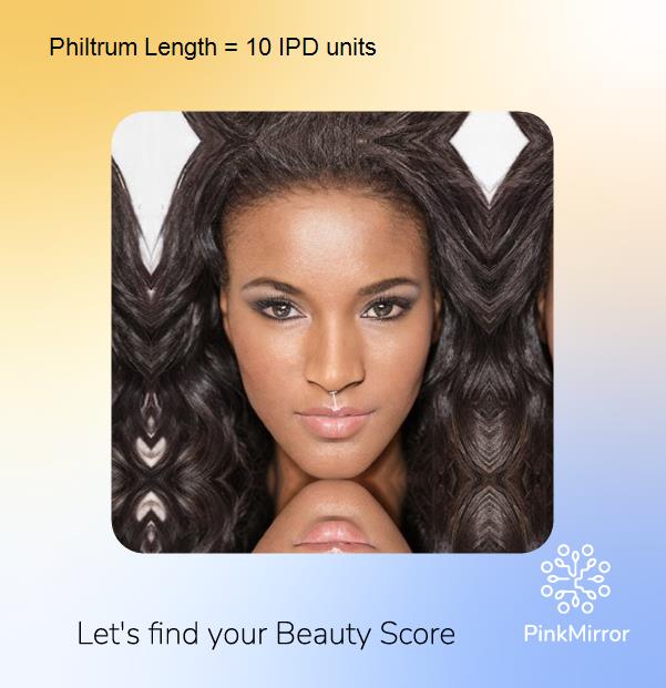 face-score-philtrum-length