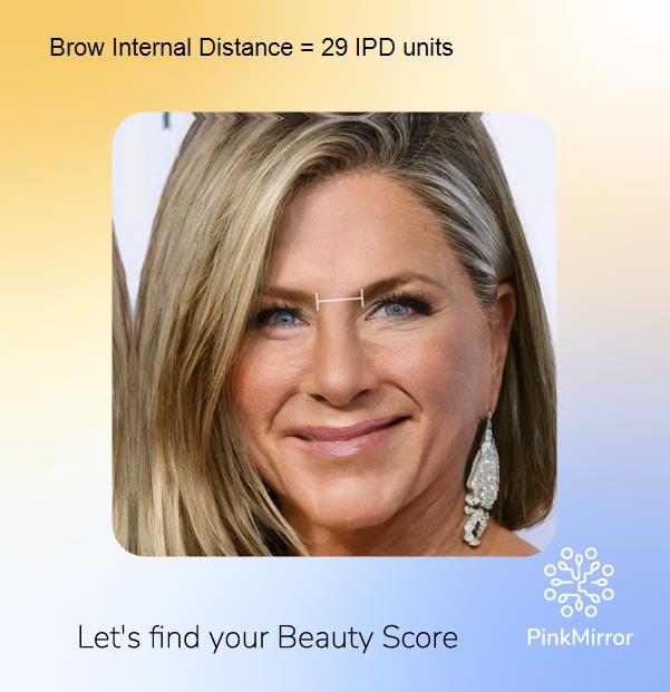 face-score-brow-internal-distance