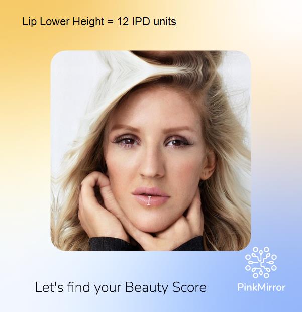 face-score-lip-lower-height