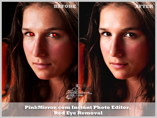 red eye removal photo editor