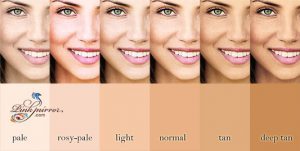 rosy skin tone