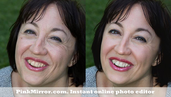 teeth whitening photo editor