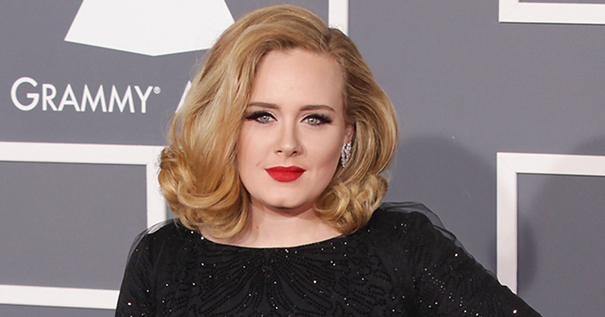 Adele hair style for round face