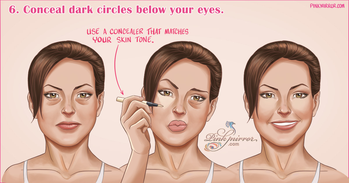 Contour correctly & make your face look slimmer using make-up