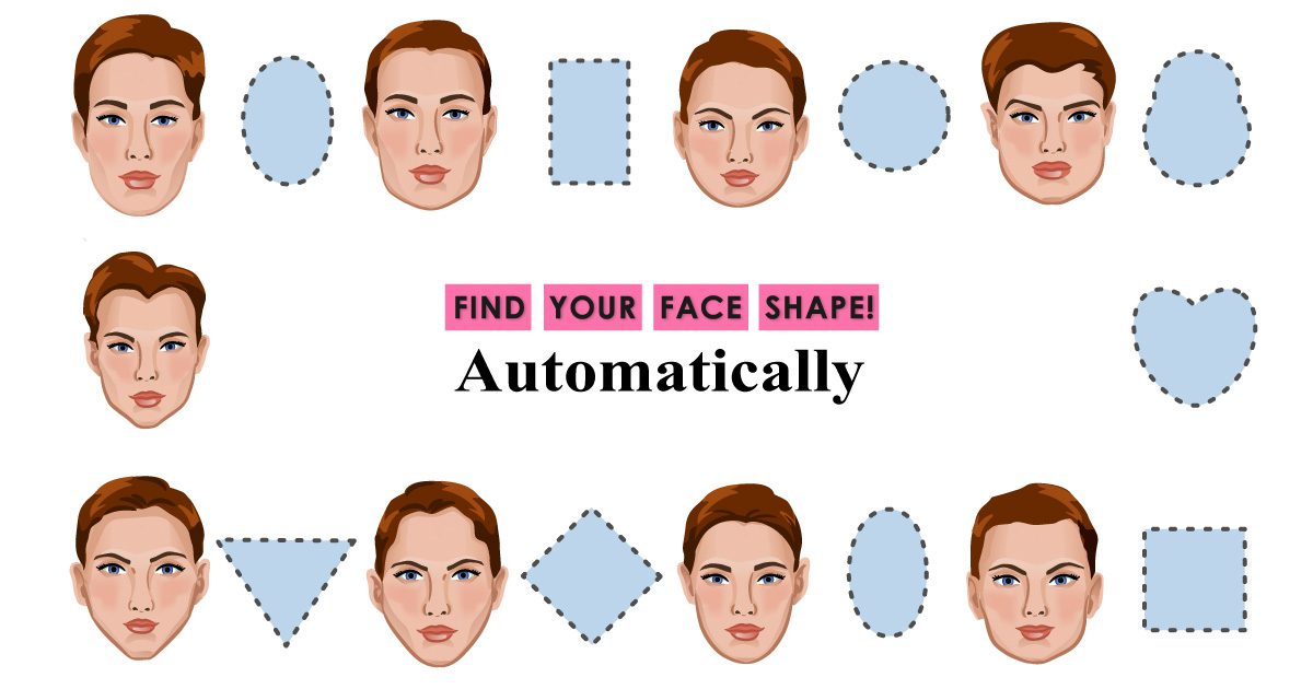 pinkmirror find your face shape automatically